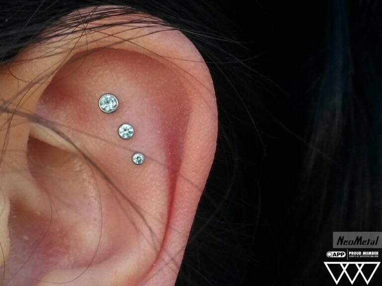 Triple Flat Piercing
