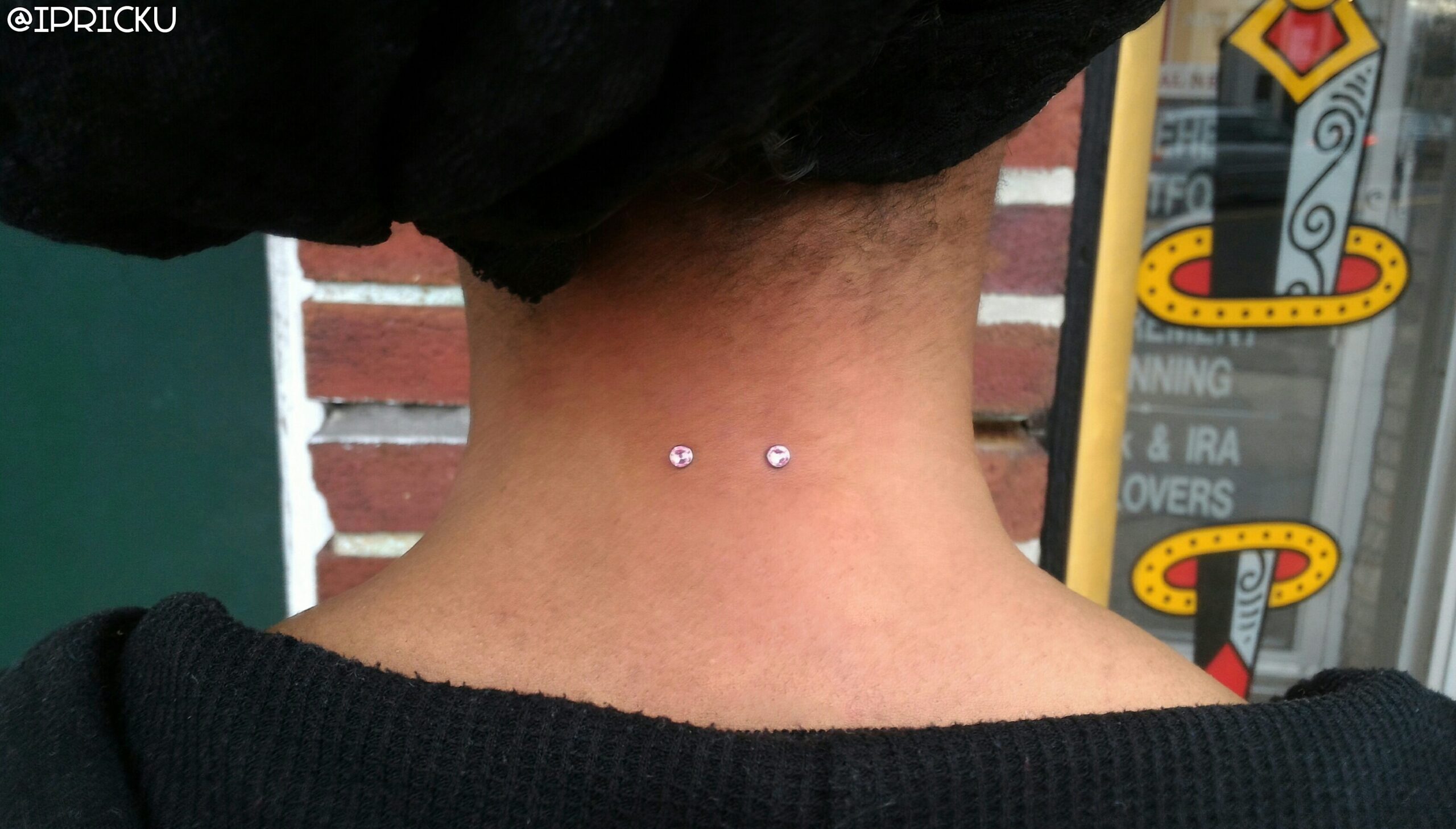 Nape Piercing