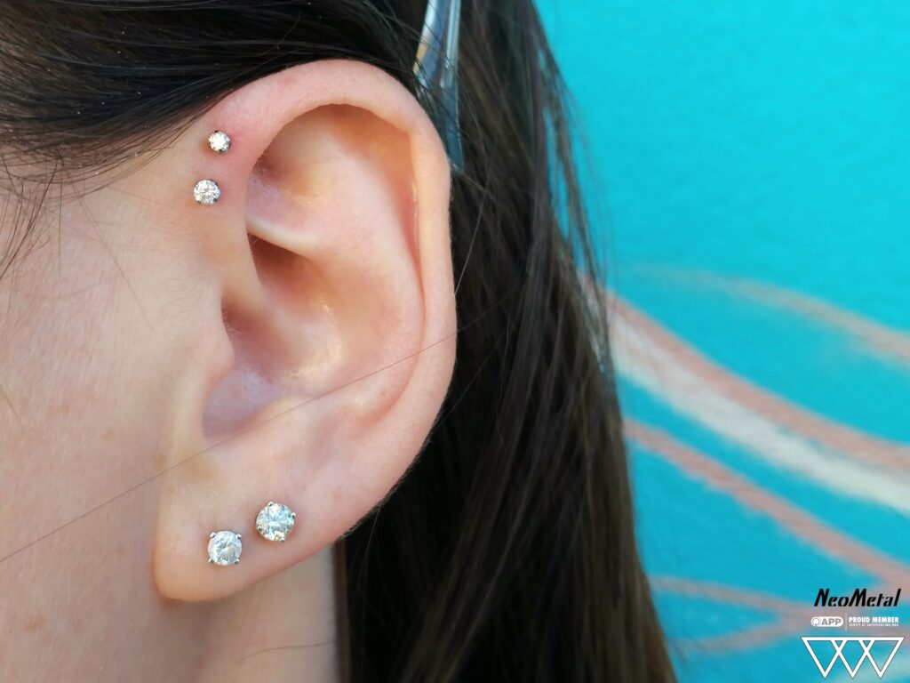 Forward Helix Piercings