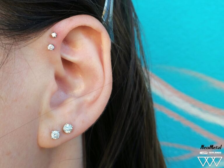 Forward Helix Piercings