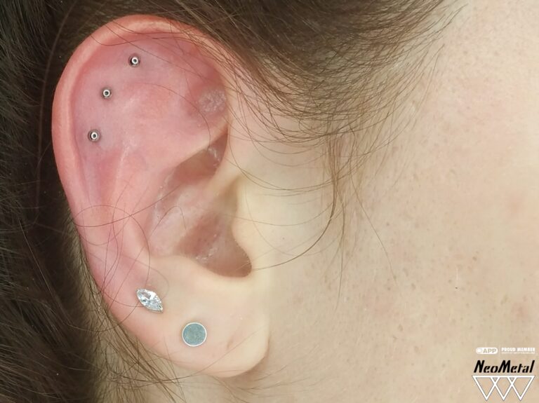 Triple Helix Piercing