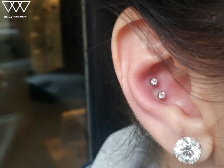 Double Conch Piercing