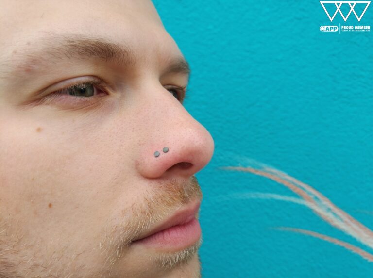 Double Nostril Piercing