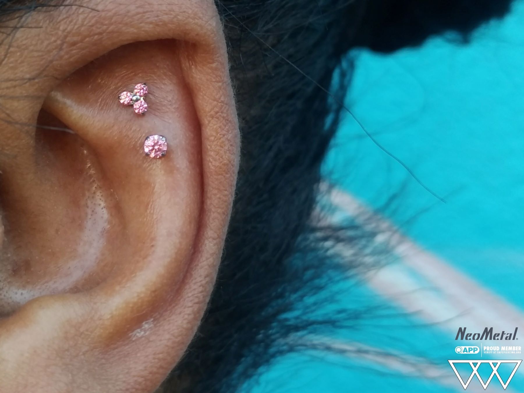 Flat Piercings