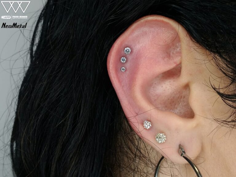 Triple Helix Piercing