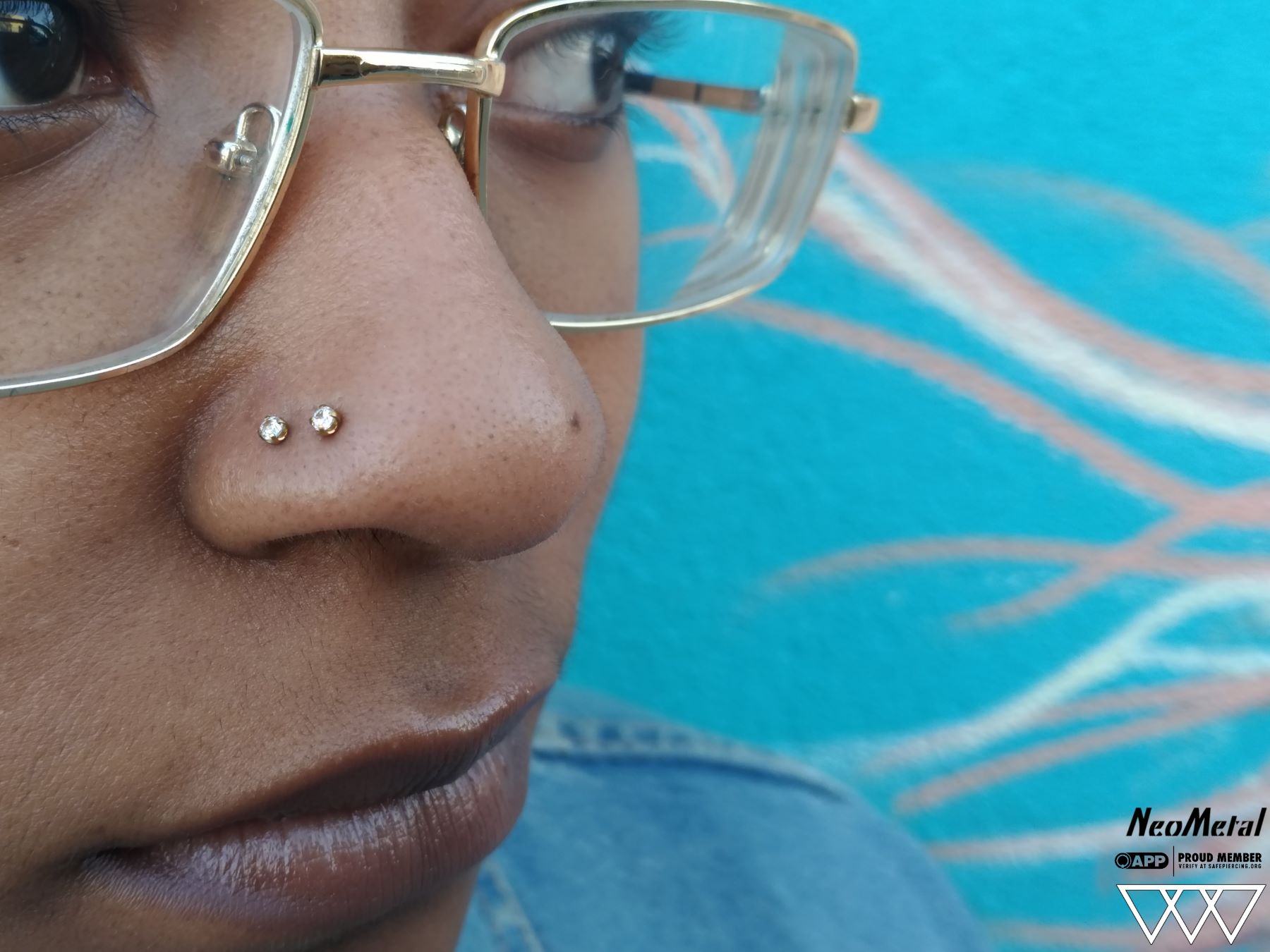 Double Nostril Piercings