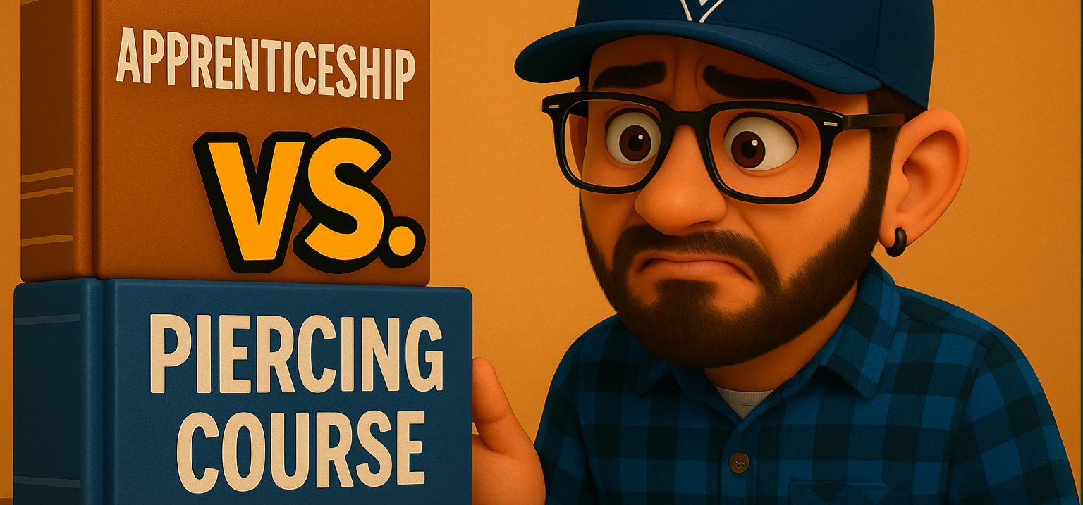 What’s an Apprenticeship vs. a Piercing Course?