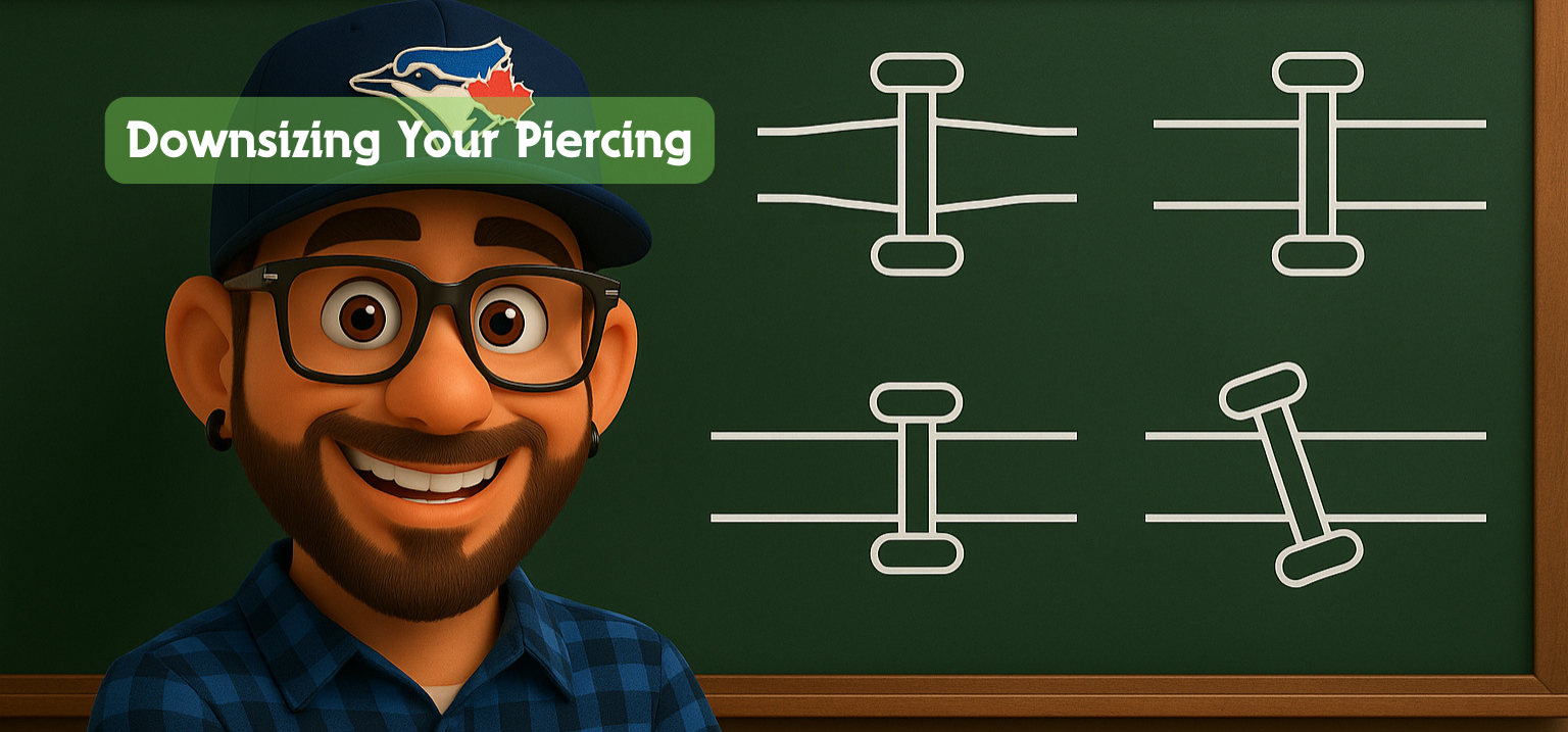 Downsizing Your Piercing: Why It Matters and When to Do It