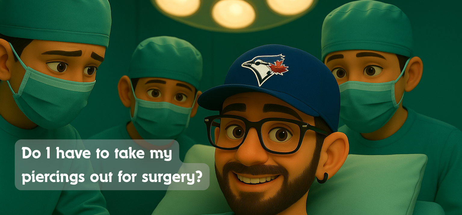 Do I Have to Take Piercings Out for Surgery?