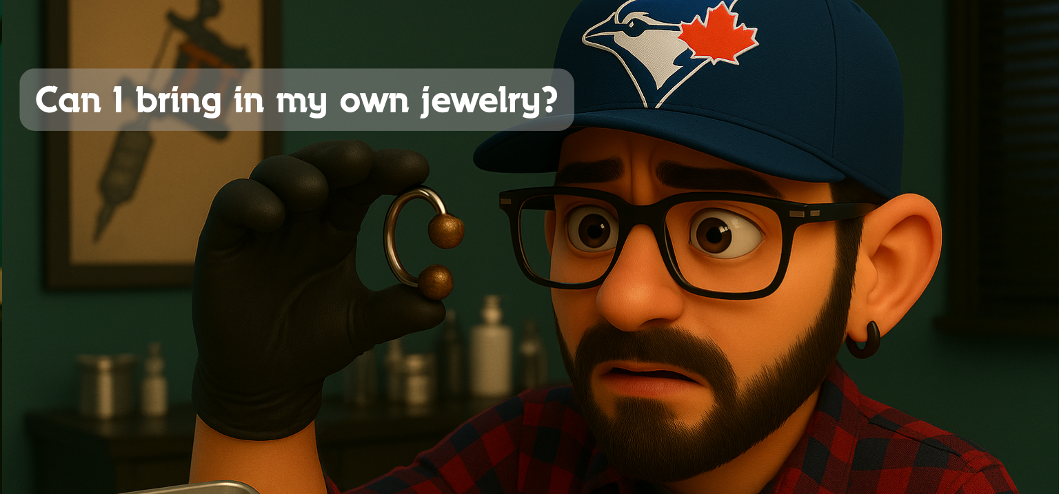 Can I Bring My Own Jewelry to a Piercing Appointment?