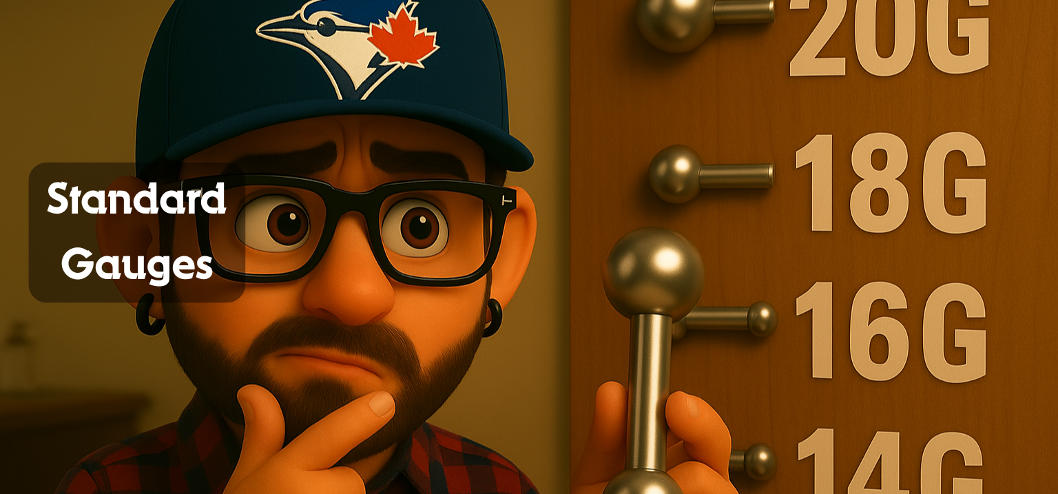 What Gauge Is Standard for Different Piercings?