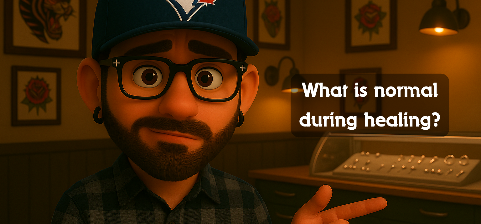 What Is Normal During Piercing Healing?