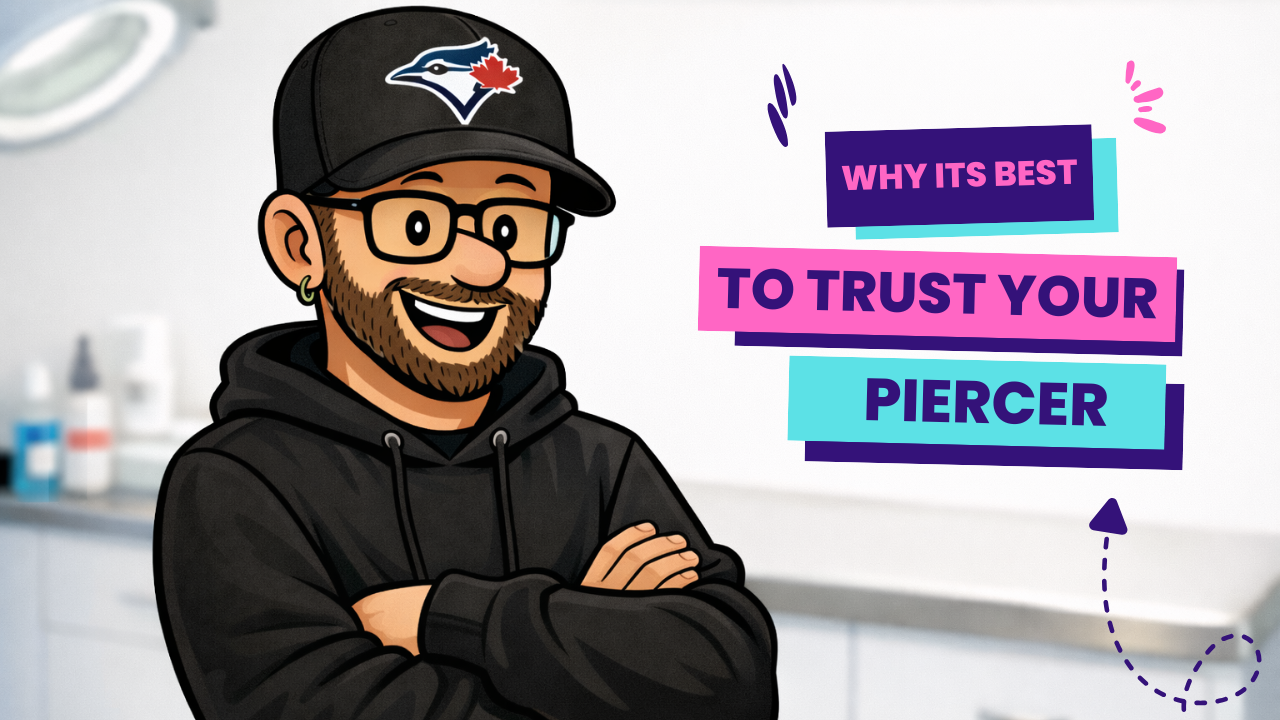 Let Me Do the Work: Why It’s Best to Trust Your Piercer with Jewelry and Aftercare Choices